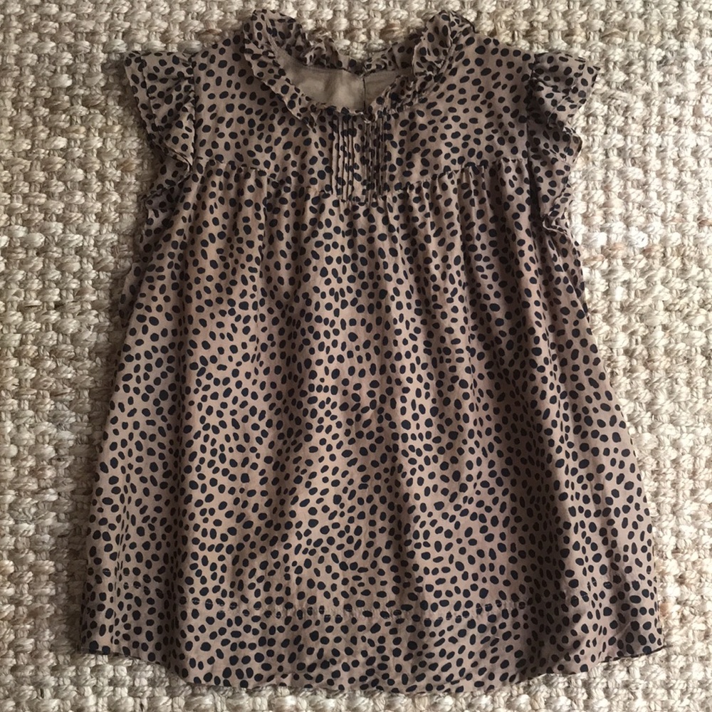 J Crew Flutter Sleeve Cotton Silk Voile Top. Size XL